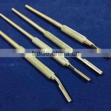 ROUND SHAFT BEAVER BLADE HANDLES