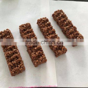 Factory offering oatmeal chocolate crisp candy machine with CE certificate