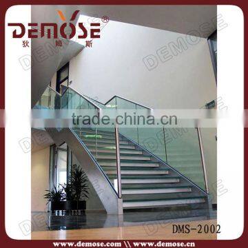 exterior stainless steel glass spider stair design