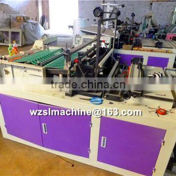 high speed double-line fully automatic high-speed T-shirt bag making machine