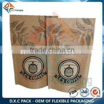 Custom Print Heat Seal Aluminum Foil Paper Bag With Zipper For Food Packaging photo-4
