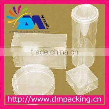 all kinds of style PVC transparent plastic box with printing