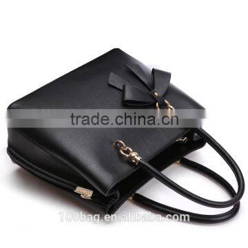 2016 Fashion Latest Woman Lady PU Leather Tote Bag Handbag photo-3