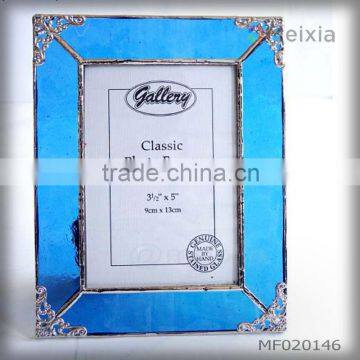 MF020146 wholesale tiffany style stained glass photo frame picture frame for home decoration item