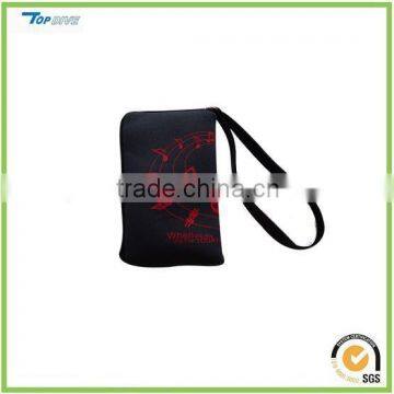 Neoprene phone bag sleeve with strip