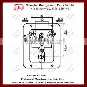 Paddle Handles With Key Truck Toolbox Latches 105146AS photo-4