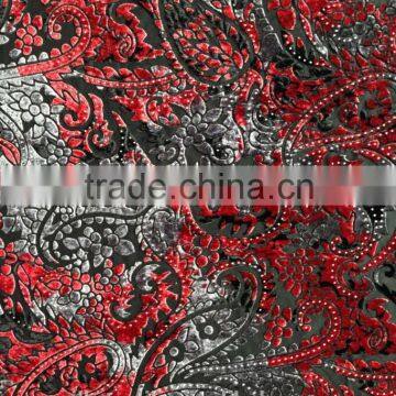 Burn-Out Nylon Velvet Fabric