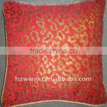 Chenille cushion cover