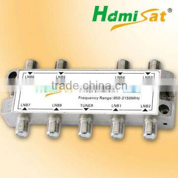 Hot Selling Satellite DiSEqC Switch [GD-81A] Support DiSEqC 1.1