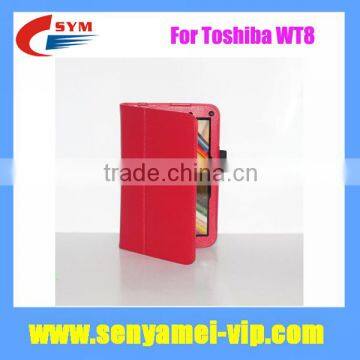 For Toshiba Encore WT8 Case Leather, For Toshiba Encore WT8 Cover Flip