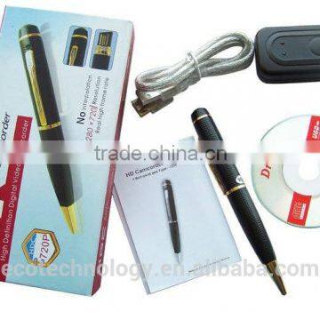 Factory Offer 8GB 720P Super Slim Pen Camera DVR 720P HD Pen Camera
