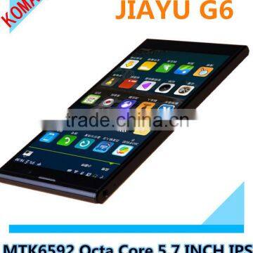 KOMAY unlocked smartphones Jiayu G6 with Octa Core MTK6592 Android 4.2 Mobile Phone 5.0 inch 2GB RAM 8GB ROM 13mp