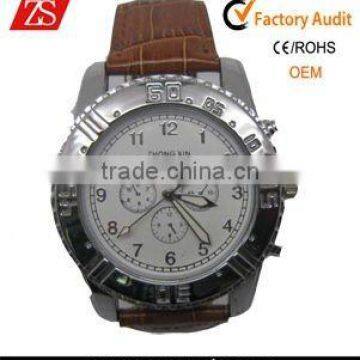 Leather Band Fashion Watch OEM Men Watch