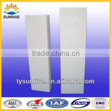 Fused cast alumina corundum refractory brick for float glass furnace