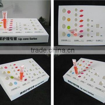 customize lipstick promotion display stand made by acrylic/plexiglass