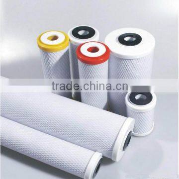 Guangzhou supplier CTO activated carbon block filter cartridge for water filter home