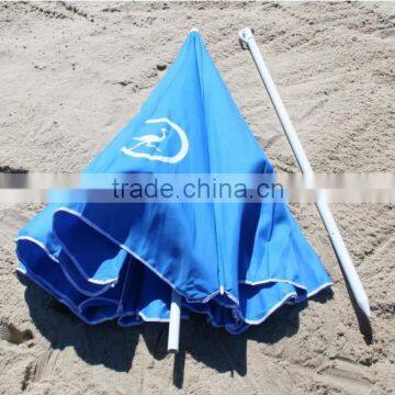 2m Windproof Blue Color Promotional Parasol Wedding photo-3