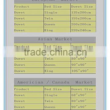 High Quality Luxury High Quality Goose Down Quilt Goods From China
