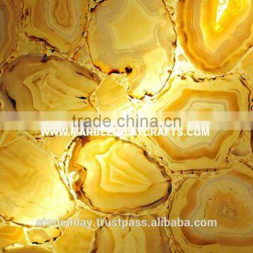 Yellow Agate Slabs