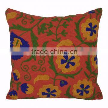 Suzani Cushion Cover Indian Pillowcases Decorative Throw Pillow