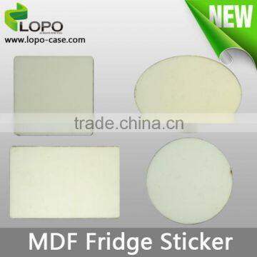 dye sublimation blanks MDF Hard board Magnetic Fridge Sticker