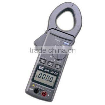 ( TRMS AC/DC Clamp Meter ) TES Model: TES-3050