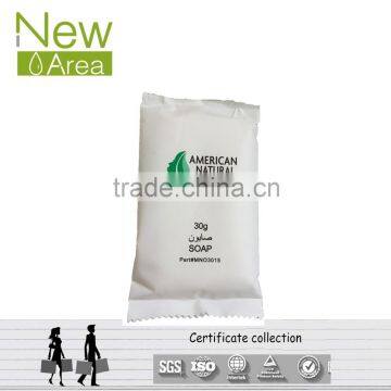 good quality sachet packing hotel soap with various fragrance