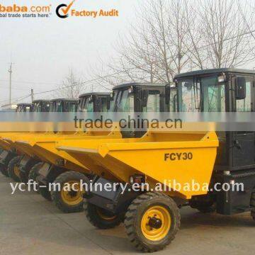 FCY30 4WD 3Ton Hydraulic Dumper