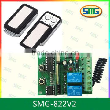 SMG-822 Universal remote control Transmitter and Receiver For Garage Door