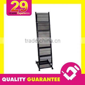 Metal Flooring Display Rack Hair Extension Display Stand