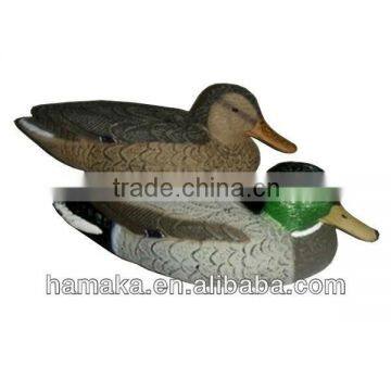 2015 New Design beautiful vivid plastic duck garden decoration yard ornament