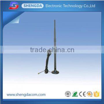 wireless antenna 10km 2.4ghz indoor high gain 9db omni magnetic mount wifi antenna for wireless router with sma male cable