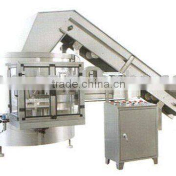 automatic bottle unscrambling machine, bottle settling machine