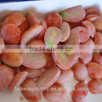 IQF frozen fresh Chinese halve cut cherry tomato