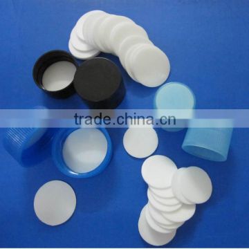 pe bottle cap gasket ,plastic seal liner, pe foam liners,