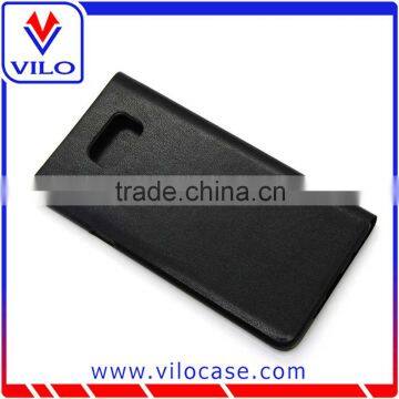 New Arrival Ultra Thin Leather Smart Case With View Window on Side for Samsung Note 5 photo-4