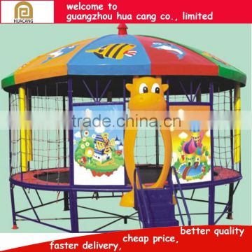 Trampoline park outdoor equipment, secure used trampolines bouncer for children