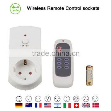Smart Wireless Remote Control Socket Switches for Household Appliances Europe Plug K15 1+1
