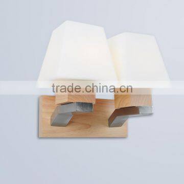 bedside lamp wood wall lamp, natural wood lamp, bedroom wall light, hotel guest room wall light