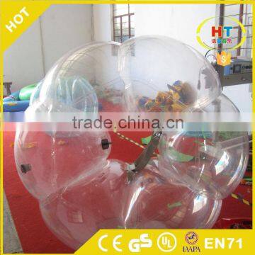 0.9mm PVC/TPU battle body zorbing bubble soccer ball for kids,buddy bumper ball for adult