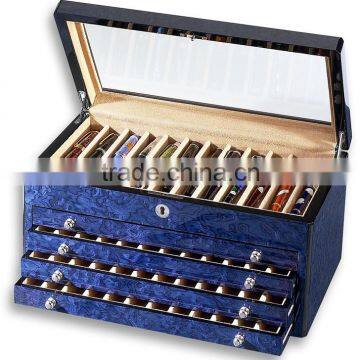 novelty fashion MDF pen box with drawers