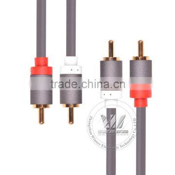 3 Feet 2RCA Male to 2RCA Male High Quality Home Theater Audio Cable