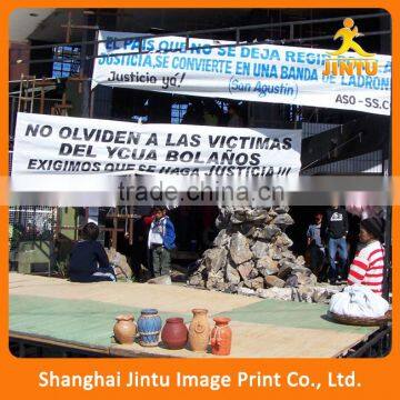 2016 Eco-friendly Promotion Printed PE/Paper/Non-woven/Fabric Customized Outdoor Banner                        
                                                Quality Choice