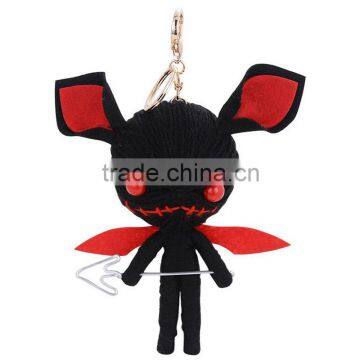 Wholesale Fashion Women Elegant Handmade Keychain With Metal Pendant Keychain KC13148