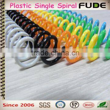 Environment PVC Single Spiral plastic coil binding school supply