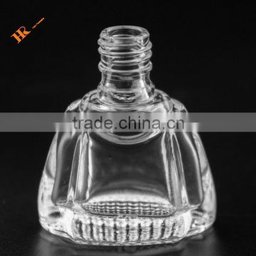 13ml trapezium shape empty nail polish bottle wholesales