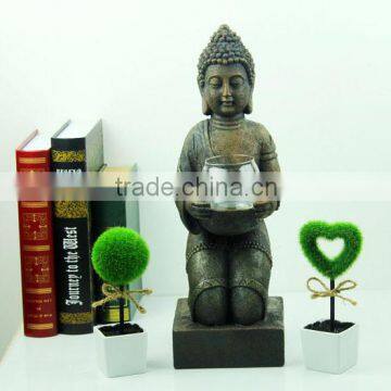 big size Polyresin buddha statue for home tabletop decoration