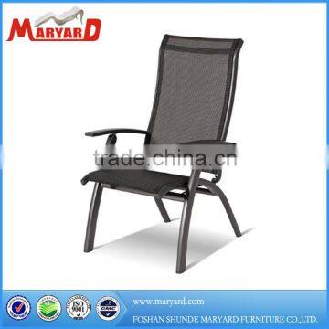 aluminum mesh outdoor chairs Folding chair aluminum chair