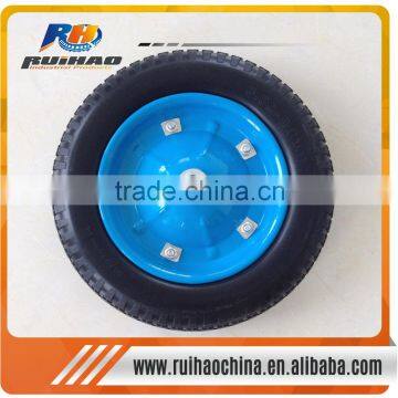 Wheel Barrow Wheel With Steel Rim Tire