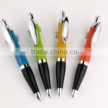 Promotion press metal cilp metal ball pen